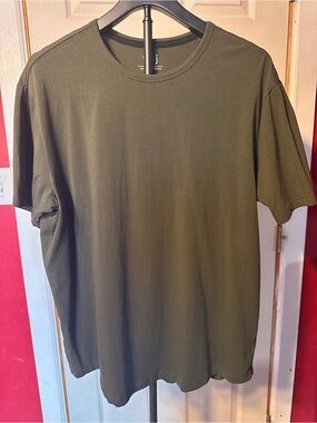 TPJ The Perfect Jean Organic Cotton Stretch Tee Military Olive XXL